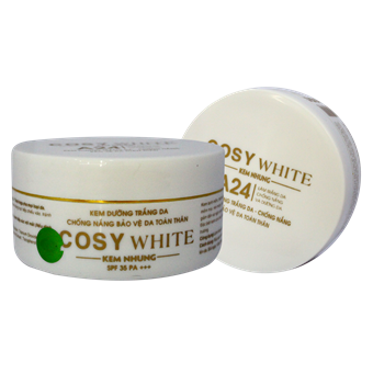 Kem dưỡng trắng da chống nắng bảo vệ da toàn thân Cosy White A24 300g
